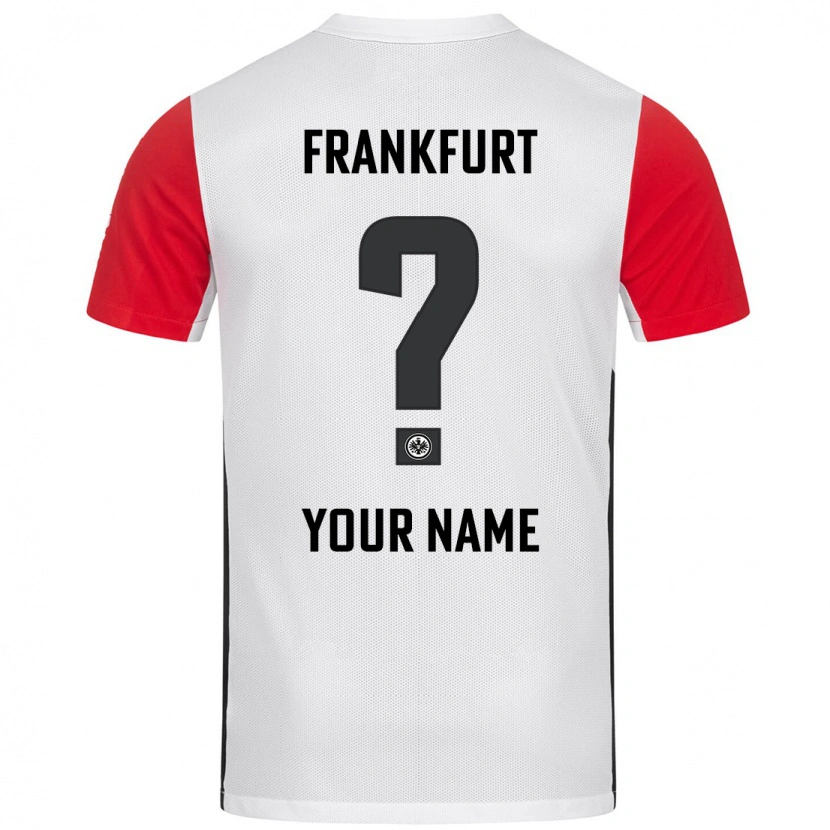 Danxen Kid Your Name #0 White Red Home Jersey 2024/25 T-Shirt