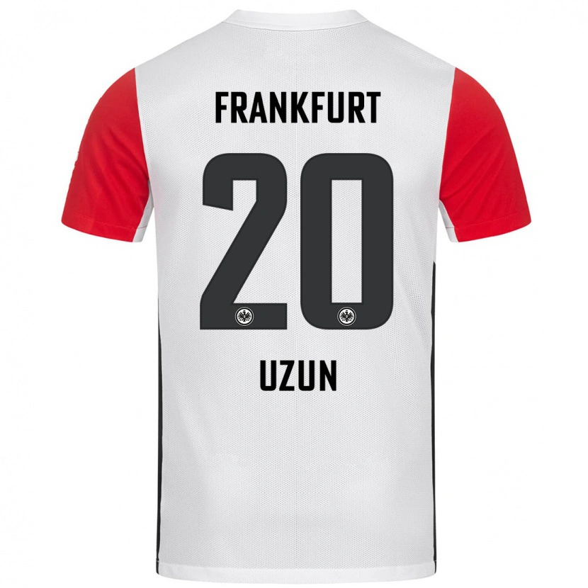 Danxen Kid Can Uzun #20 White Red Home Jersey 2024/25 T-Shirt