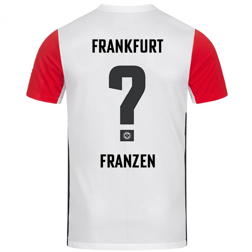 Danxen Kid Marlon Franzen #0 White Red Home Jersey 2024/25 T-Shirt