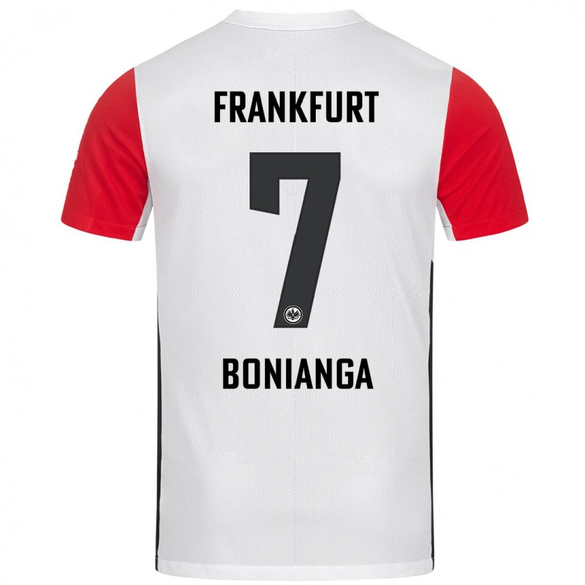 Danxen Kid Phinees Bonianga #7 White Red Home Jersey 2024/25 T-Shirt