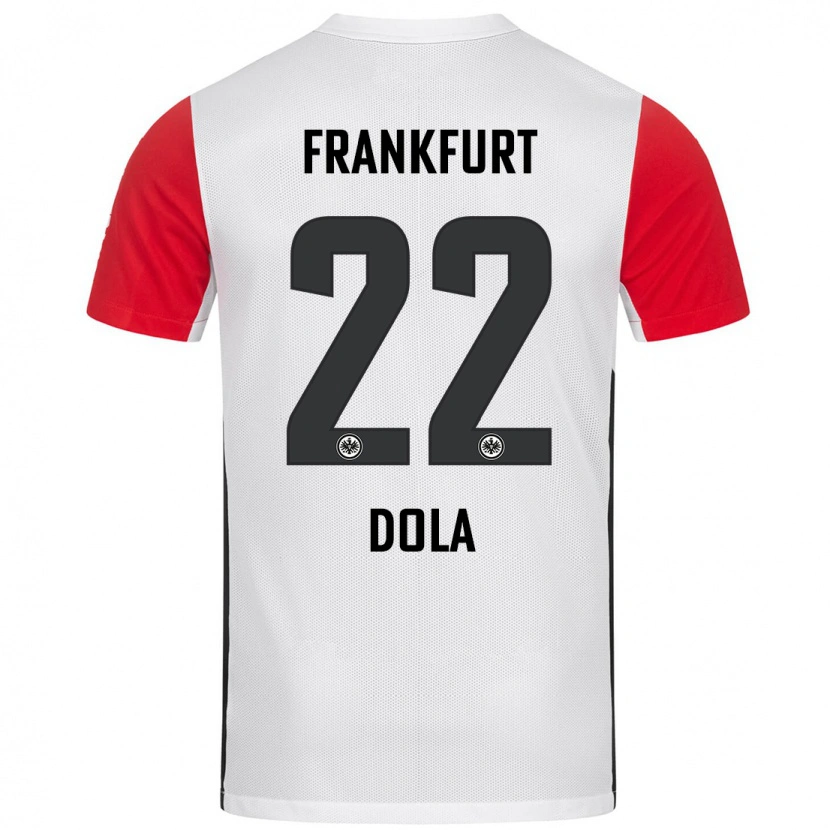 Danxen Kid Igor Dola #22 White Red Home Jersey 2024/25 T-Shirt