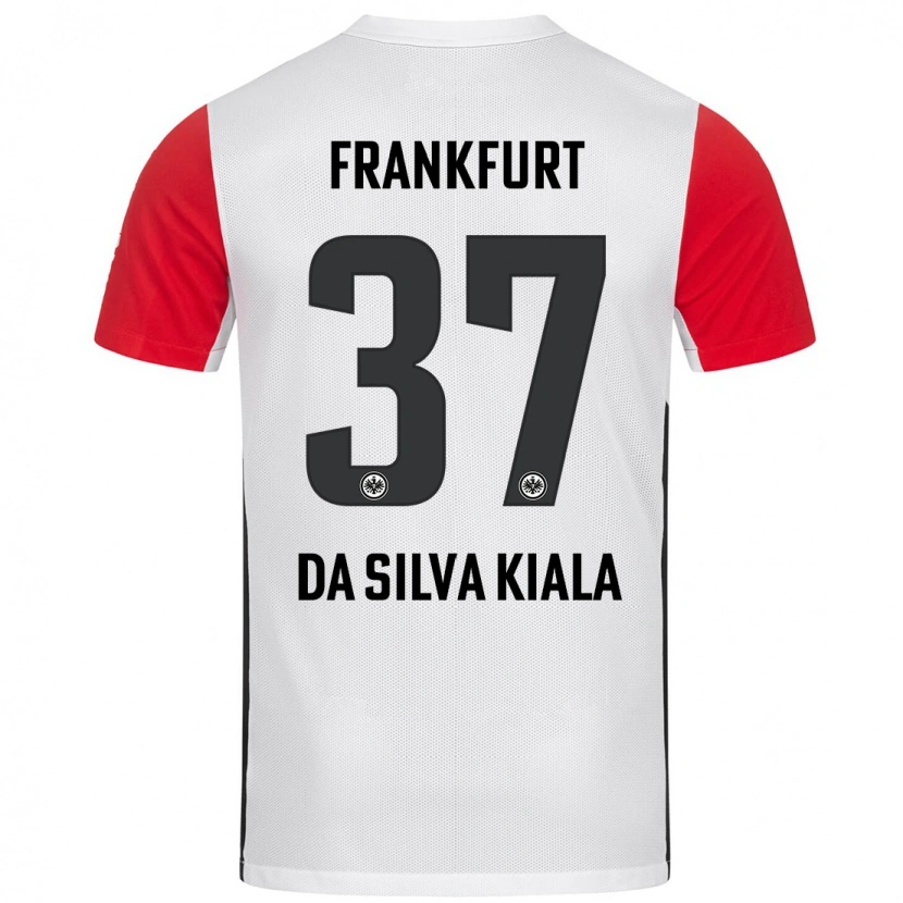 Danxen Kid Joel Da Silva Kiala #37 White Red Home Jersey 2024/25 T-Shirt