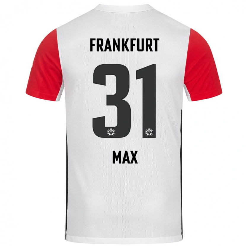 Danxen Kid Philipp Max #31 White Red Home Jersey 2024/25 T-Shirt