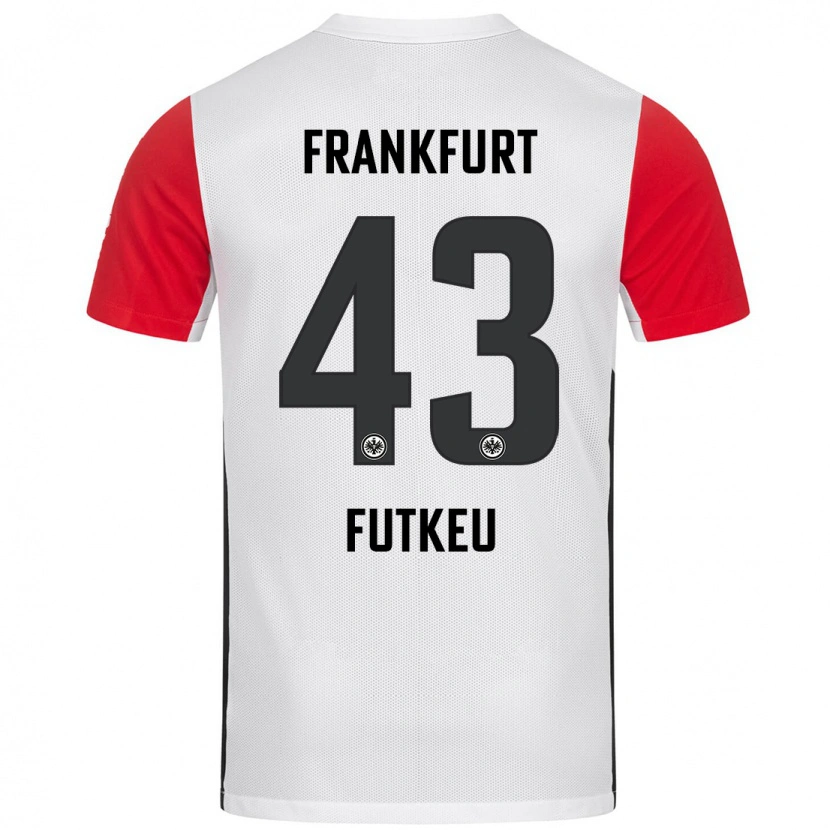 Danxen Kid Noel Futkeu #43 White Red Home Jersey 2024/25 T-Shirt