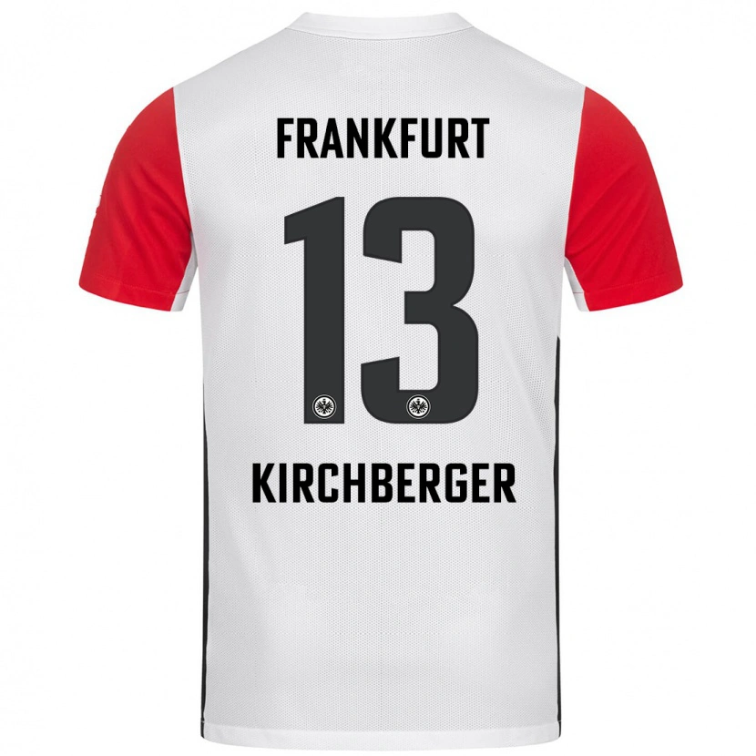 Danxen Kid Virginia Kirchberger #13 White Red Home Jersey 2024/25 T-Shirt