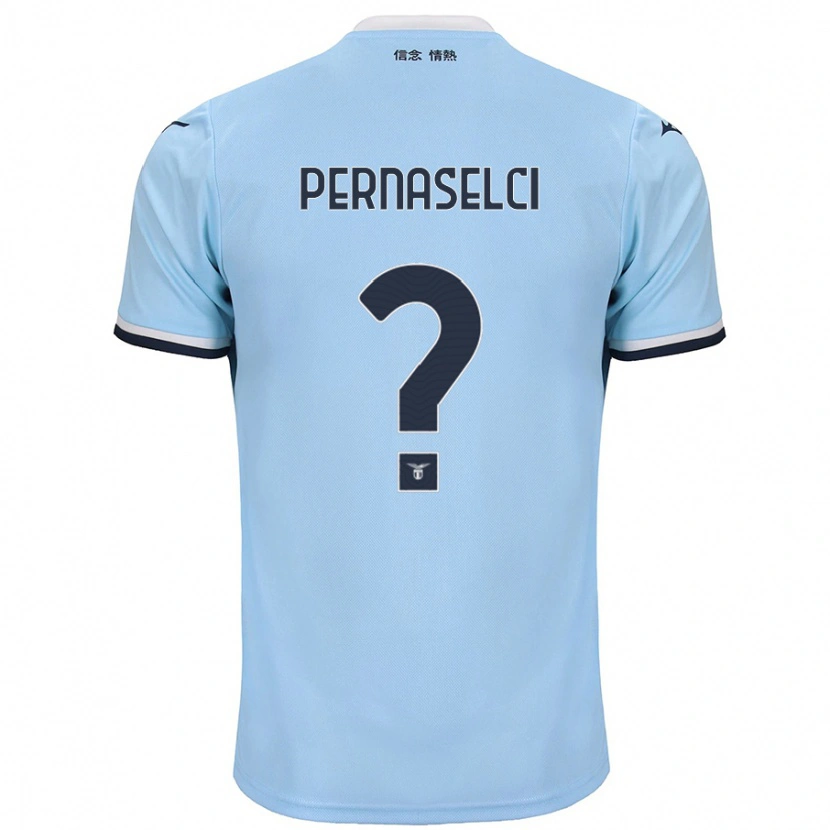 Danxen Kid Leonardo Pernaselci #0 Blue Home Jersey 2024/25 T-Shirt