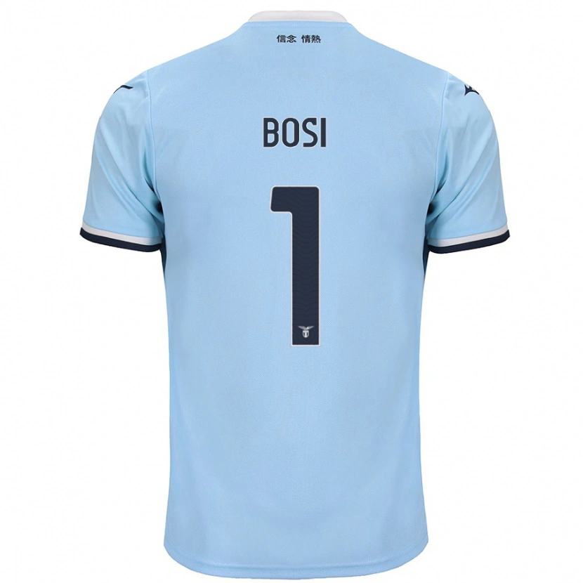 Danxen Kid Gioele Bosi #1 Blue Home Jersey 2024/25 T-Shirt