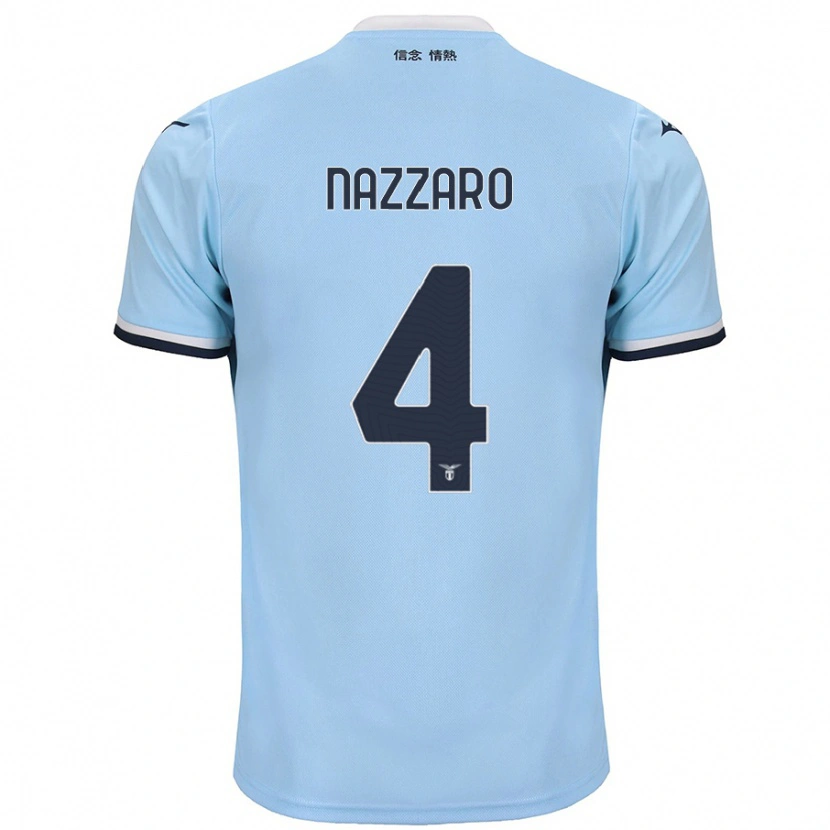 Danxen Kid Marco Nazzaro #4 Blue Home Jersey 2024/25 T-Shirt