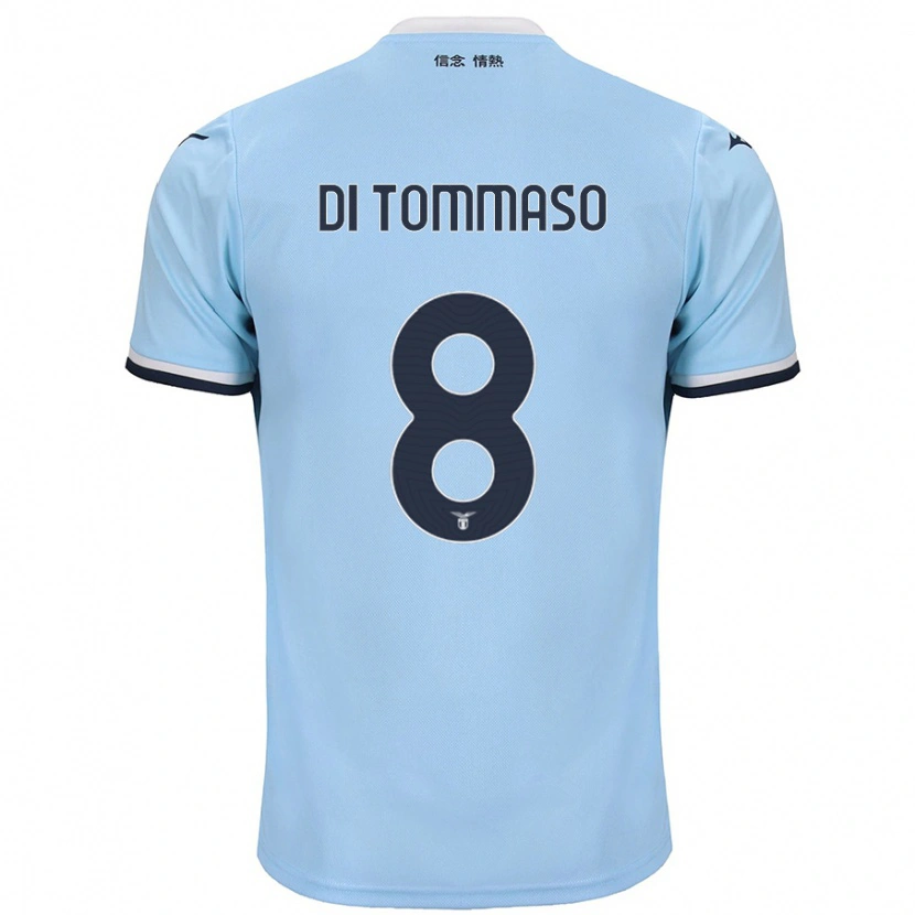 Danxen Kid Leonardo Di Tommaso #8 Blue Home Jersey 2024/25 T-Shirt