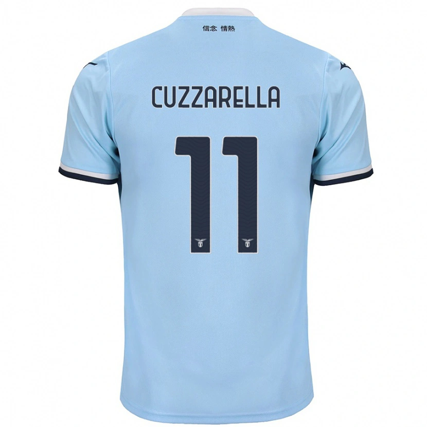 Danxen Kid Cristian Cuzzarella #11 Blue Home Jersey 2024/25 T-Shirt