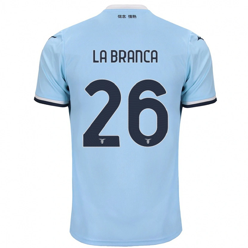 Danxen Kid Ruggero La Branca #26 Blue Home Jersey 2024/25 T-Shirt