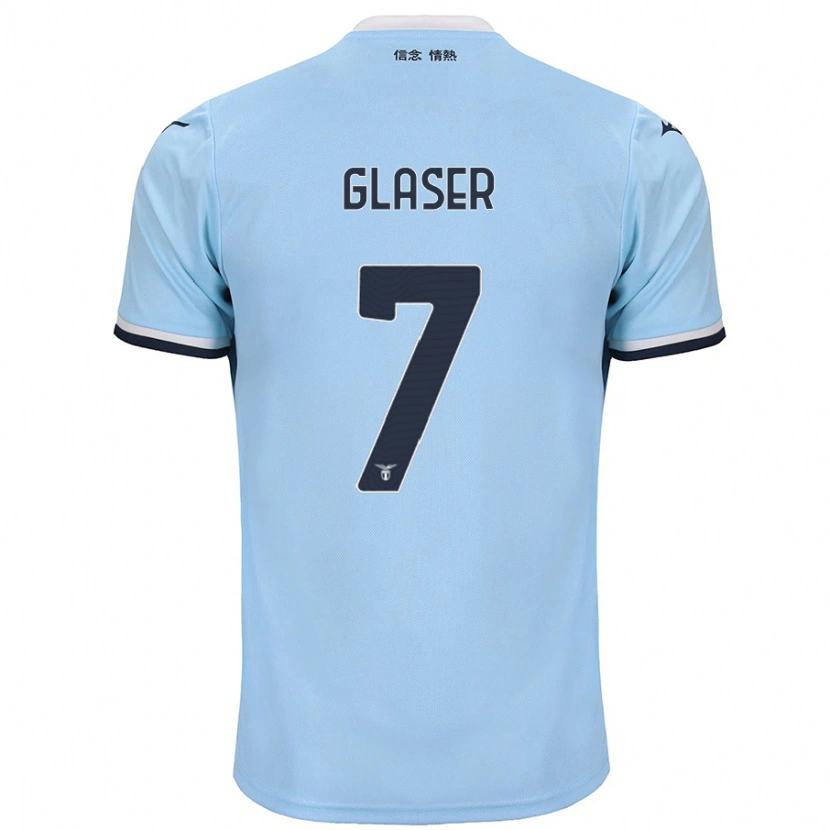 Danxen Kid Julia Glaser #7 Blue Home Jersey 2024/25 T-Shirt