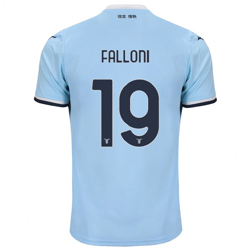 Danxen Kid Ludovica Falloni #19 Blue Home Jersey 2024/25 T-Shirt