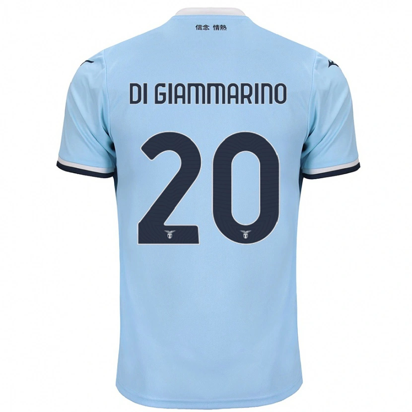 Danxen Kid Virginia Di Giammarino #20 Blue Home Jersey 2024/25 T-Shirt