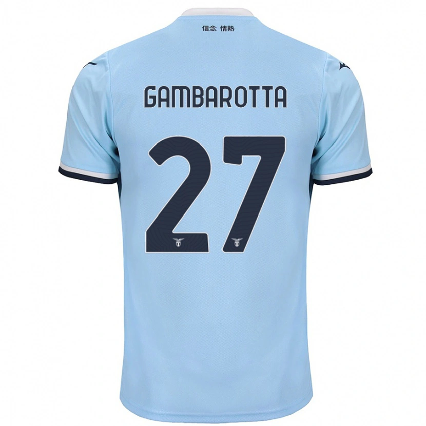 Danxen Kid Margot Gambarotta #27 Blue Home Jersey 2024/25 T-Shirt