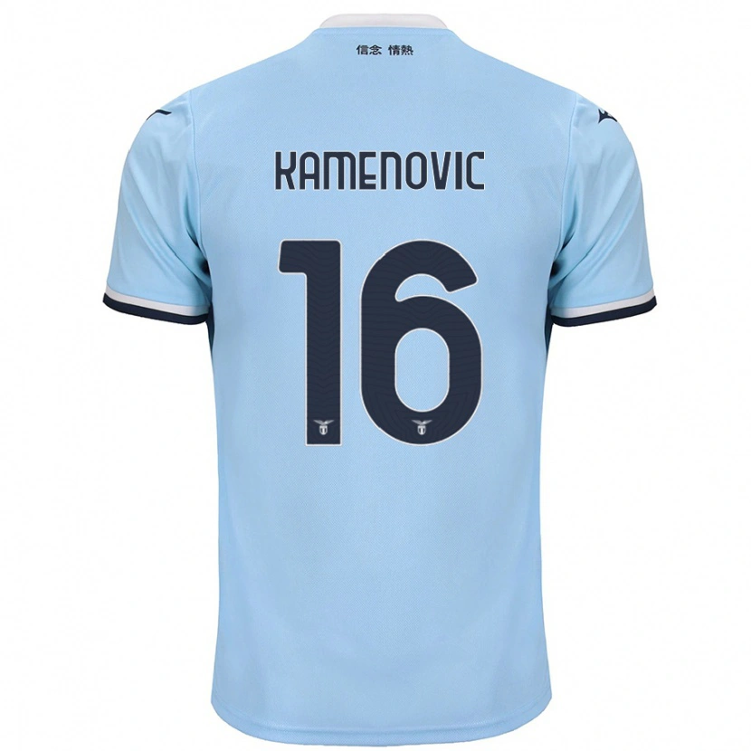 Danxen Kid Dimitrije Kamenović #16 Blue Home Jersey 2024/25 T-Shirt