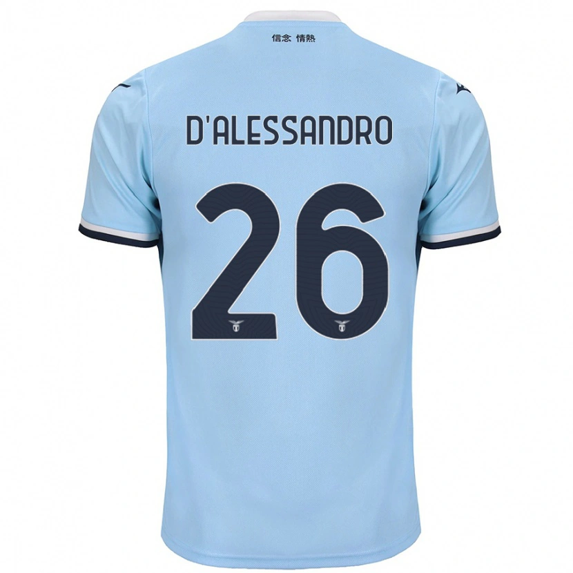 Danxen Kid Mattya D'alessandro #26 Blue Home Jersey 2024/25 T-Shirt