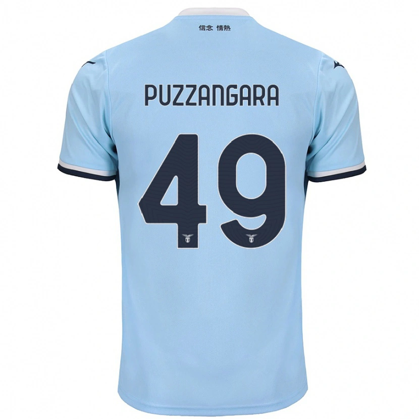 Danxen Kid Angelo Antonio Puzzangara #49 Blue Home Jersey 2024/25 T-Shirt