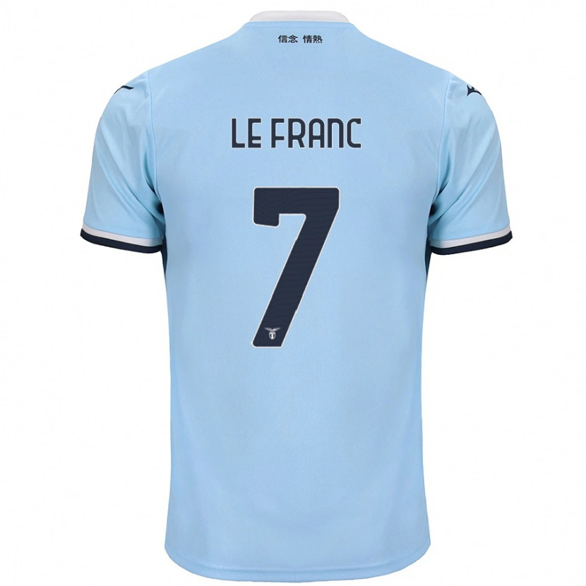 Danxen Kid Chloé Le Franc #7 Blue Home Jersey 2024/25 T-Shirt