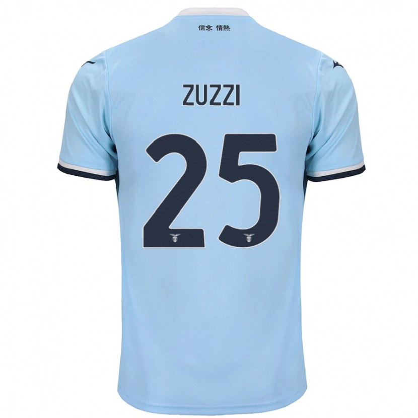 Danxen Kid Giorgia Zuzzi #25 Blue Home Jersey 2024/25 T-Shirt