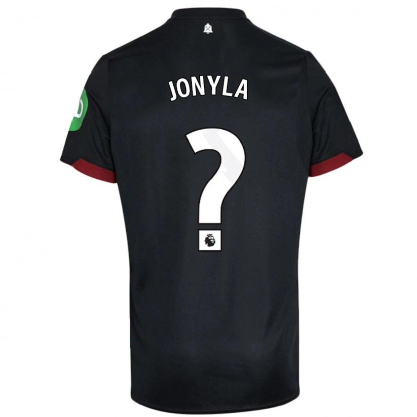 Danxen Kid Tomas Jonyla #0 Black White Away Jersey 2024/25 T-Shirt