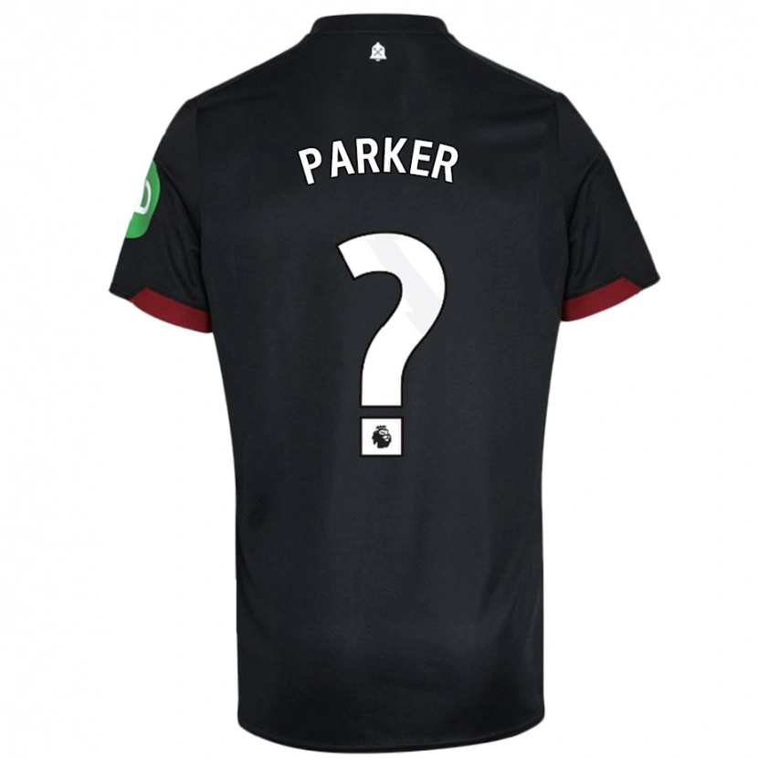 Danxen Kid Xavier Parker #0 Black White Away Jersey 2024/25 T-Shirt