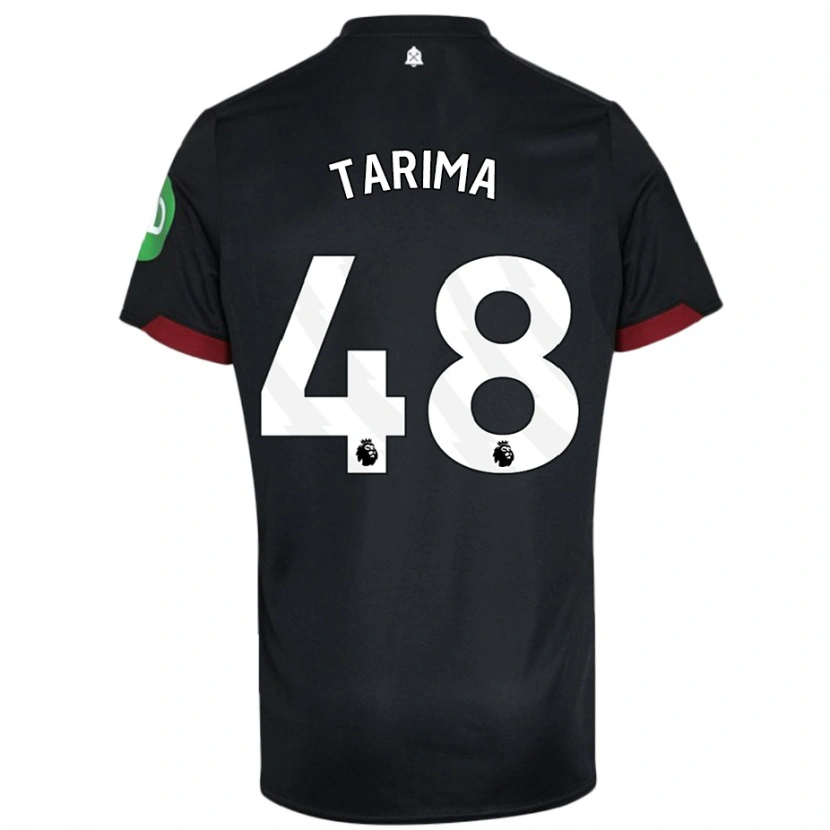 Danxen Kid Sean Tarima #48 Black White Away Jersey 2024/25 T-Shirt