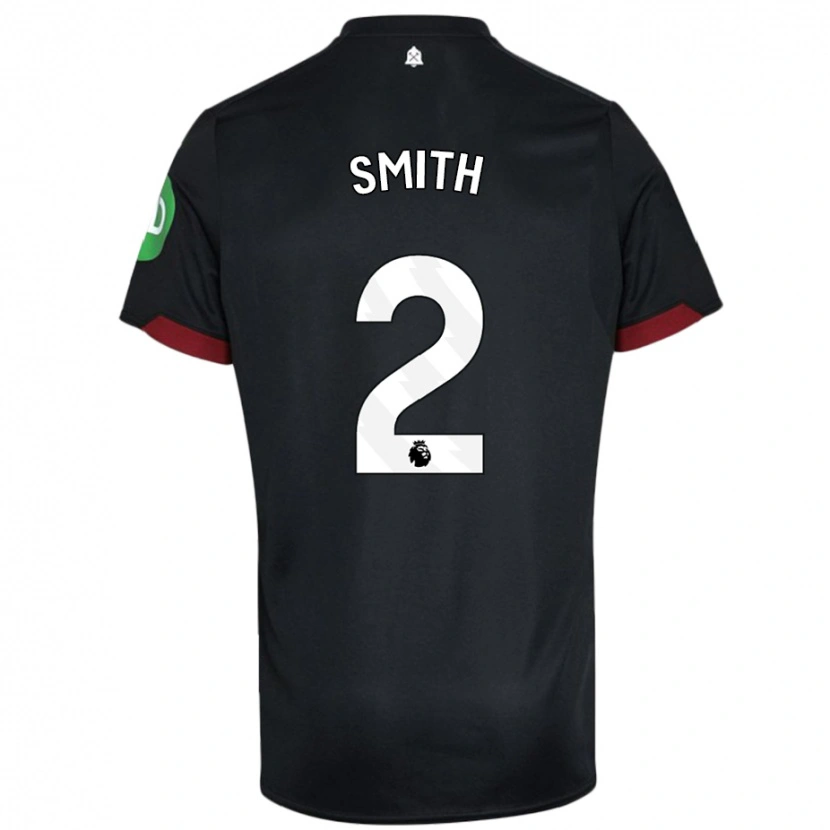 Danxen Kid Kirsty Smith #2 Black White Away Jersey 2024/25 T-Shirt