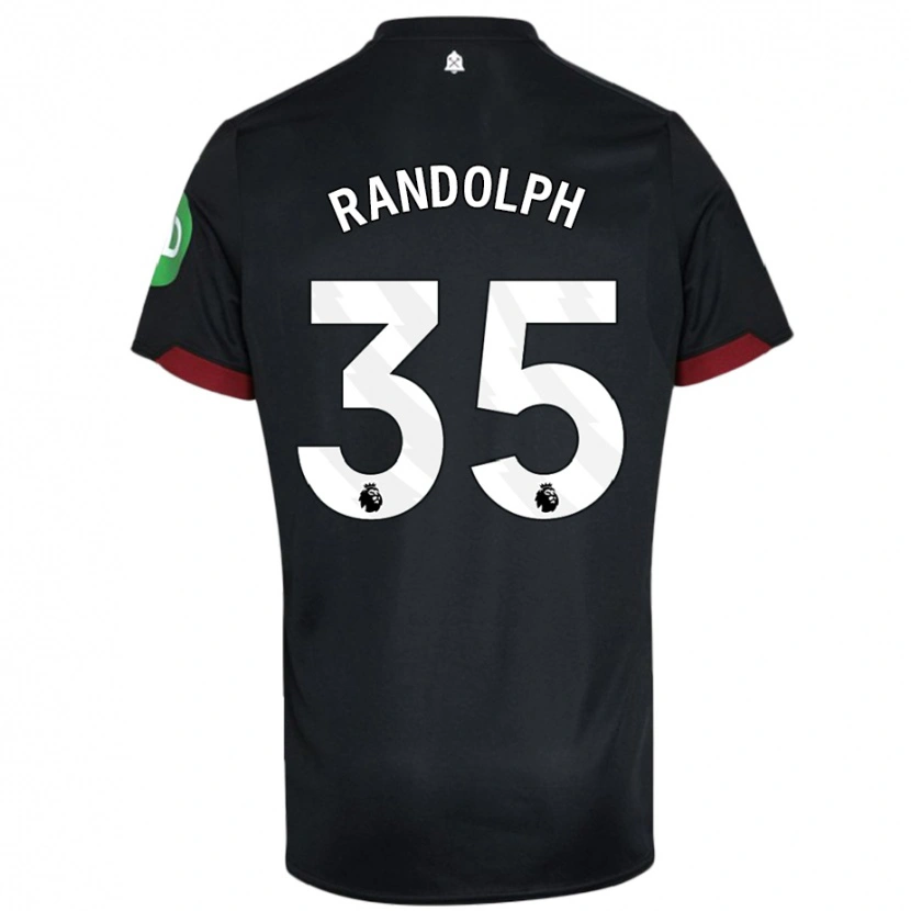 Danxen Kid Darren Randolph #35 Black White Away Jersey 2024/25 T-Shirt