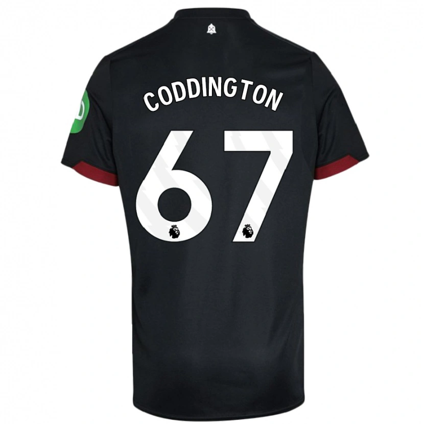 Danxen Kid Remy Coddington #67 Black White Away Jersey 2024/25 T-Shirt