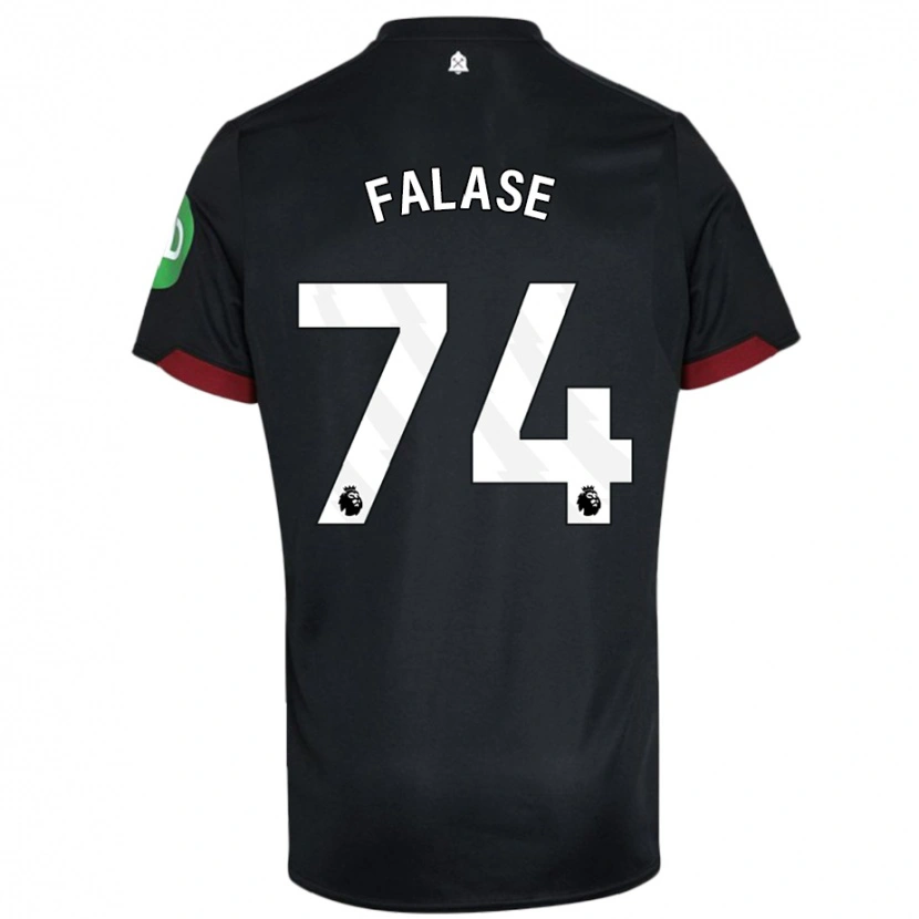 Danxen Kid Asher Falase #74 Black White Away Jersey 2024/25 T-Shirt