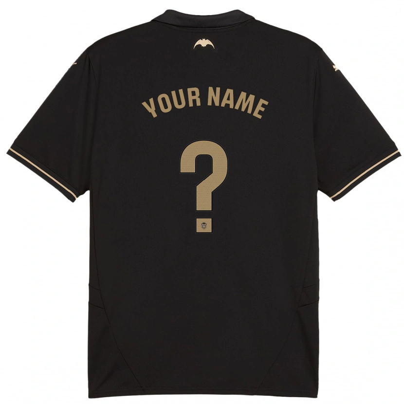 Danxen Kid Your Name #0 Black Away Jersey 2024/25 T-Shirt