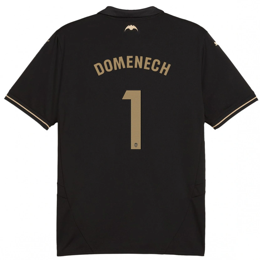 Danxen Kid Jaume Doménech #1 Black Away Jersey 2024/25 T-Shirt