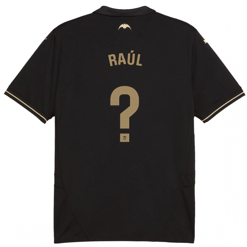 Danxen Kid Raúl Jiménez #0 Black Away Jersey 2024/25 T-Shirt