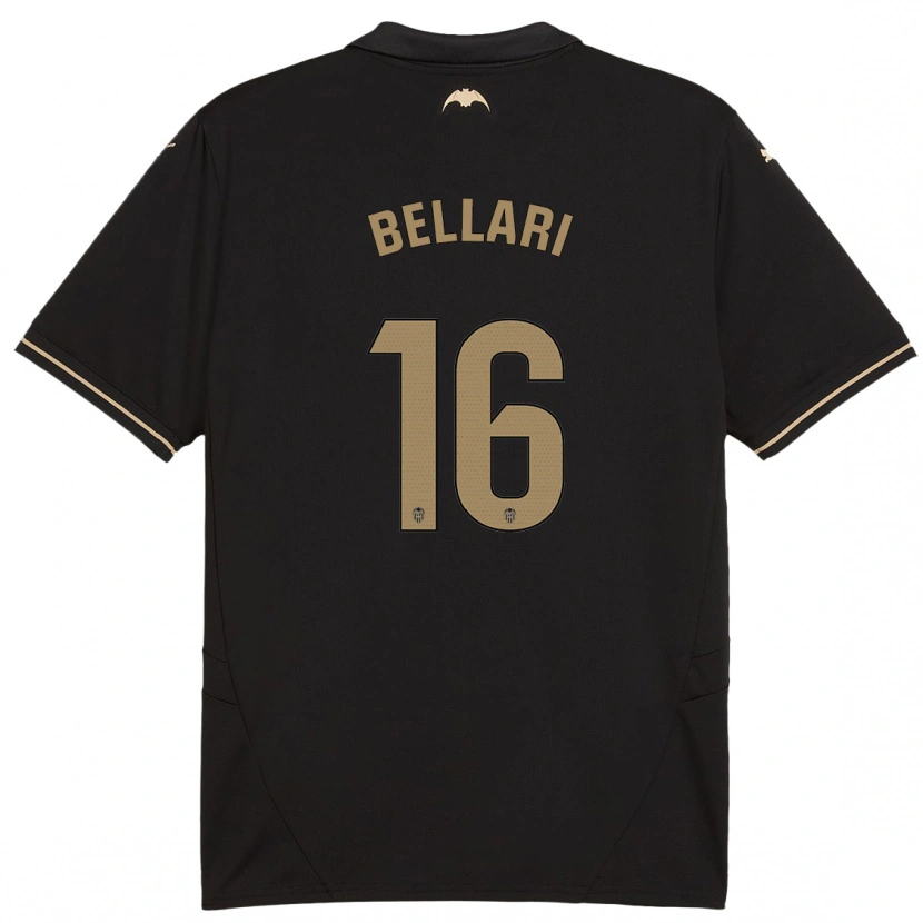 Danxen Kid Hamza Bellari #16 Black Away Jersey 2024/25 T-Shirt