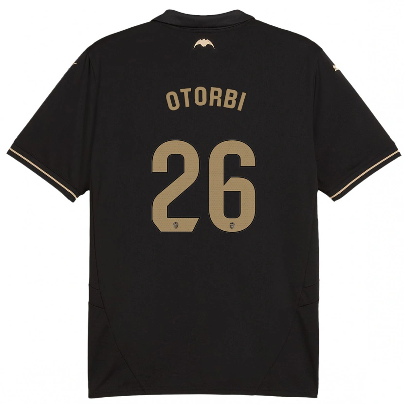 Danxen Kid David Otorbi #26 Black Away Jersey 2024/25 T-Shirt