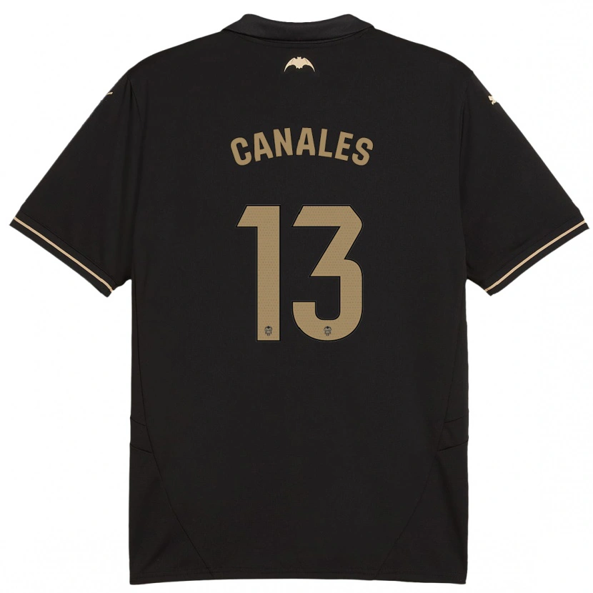 Danxen Kid Antonia Canales #13 Black Away Jersey 2024/25 T-Shirt