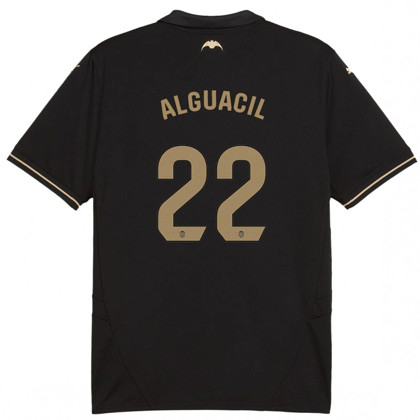 Danxen Kid Ainhoa Alguacil #22 Black Away Jersey 2024/25 T-Shirt