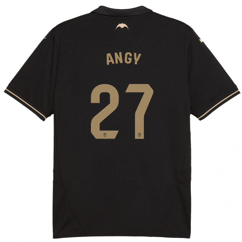 Danxen Kid Angy #27 Black Away Jersey 2024/25 T-Shirt