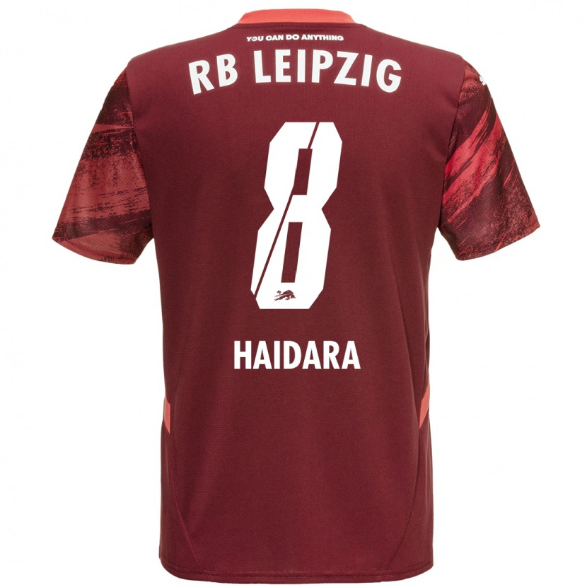 Danxen Kid Amadou Haidara #8 Burgundy Away Jersey 2024/25 T-Shirt