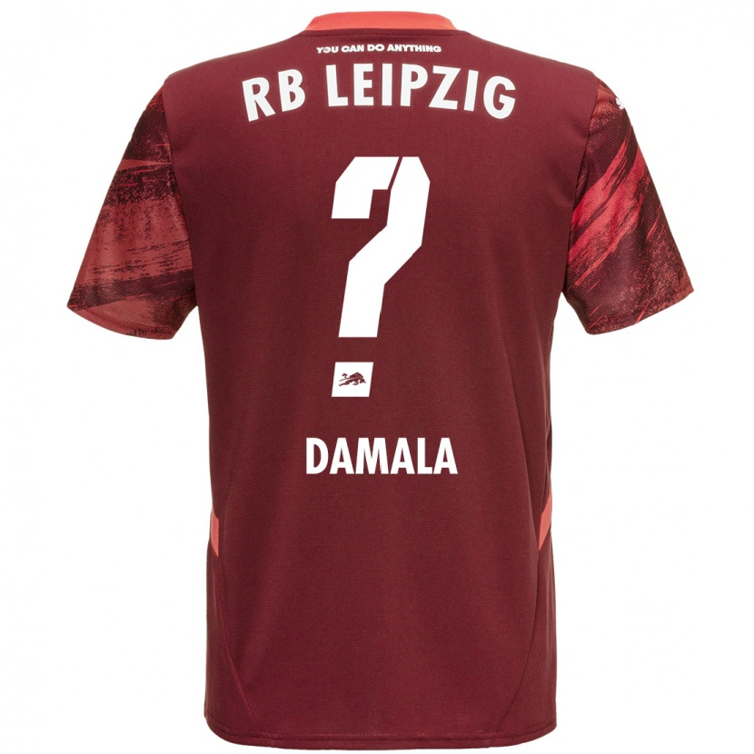 Danxen Kid Bilal Damala #0 Burgundy Away Jersey 2024/25 T-Shirt