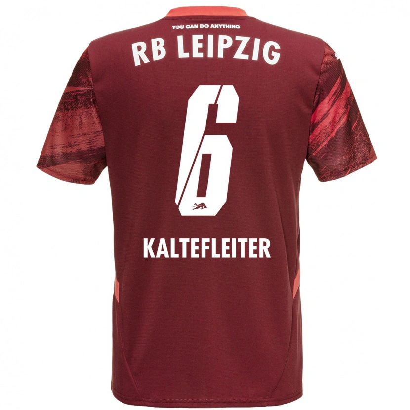 Danxen Kid Benno Kaltefleiter #6 Burgundy Away Jersey 2024/25 T-Shirt