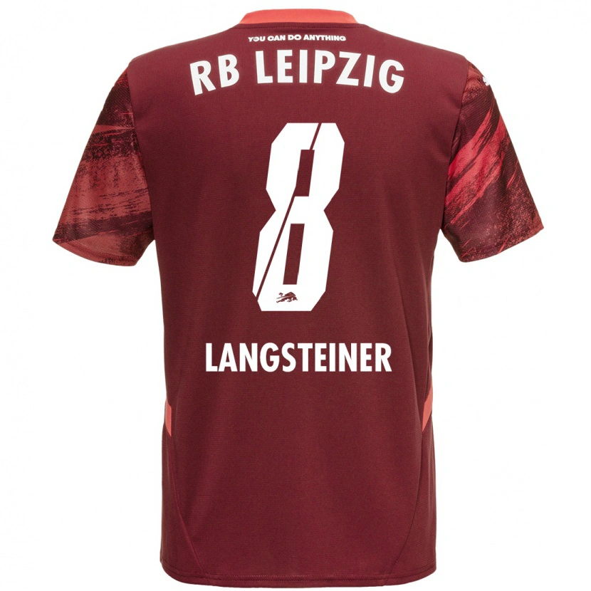 Danxen Kid Toni Langsteiner #8 Burgundy Away Jersey 2024/25 T-Shirt