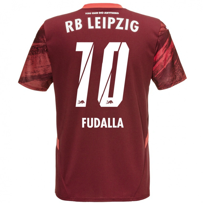 Danxen Kid Vanessa Fudalla #10 Burgundy Away Jersey 2024/25 T-Shirt