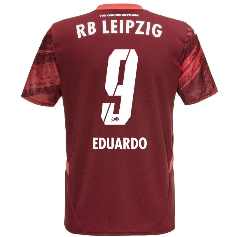 Danxen Kid Yannick Eduardo #9 Burgundy Away Jersey 2024/25 T-Shirt