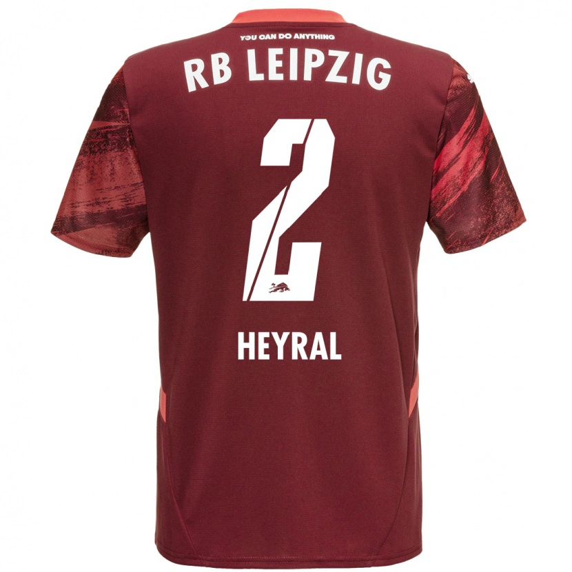 Danxen Kid Neo Heyral #2 Burgundy Away Jersey 2024/25 T-Shirt