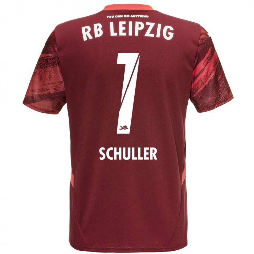 Danxen Kid Gina Schüller #1 Burgundy Away Jersey 2024/25 T-Shirt