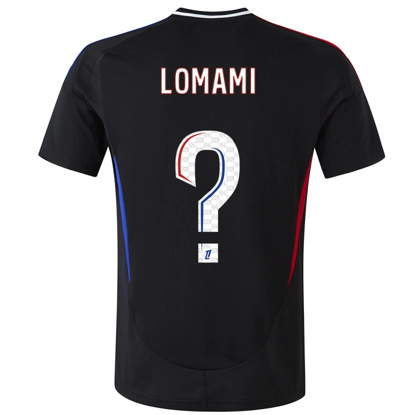 Danxen Kid Irvyn Lomami #0 Black Away Jersey 2024/25 T-Shirt