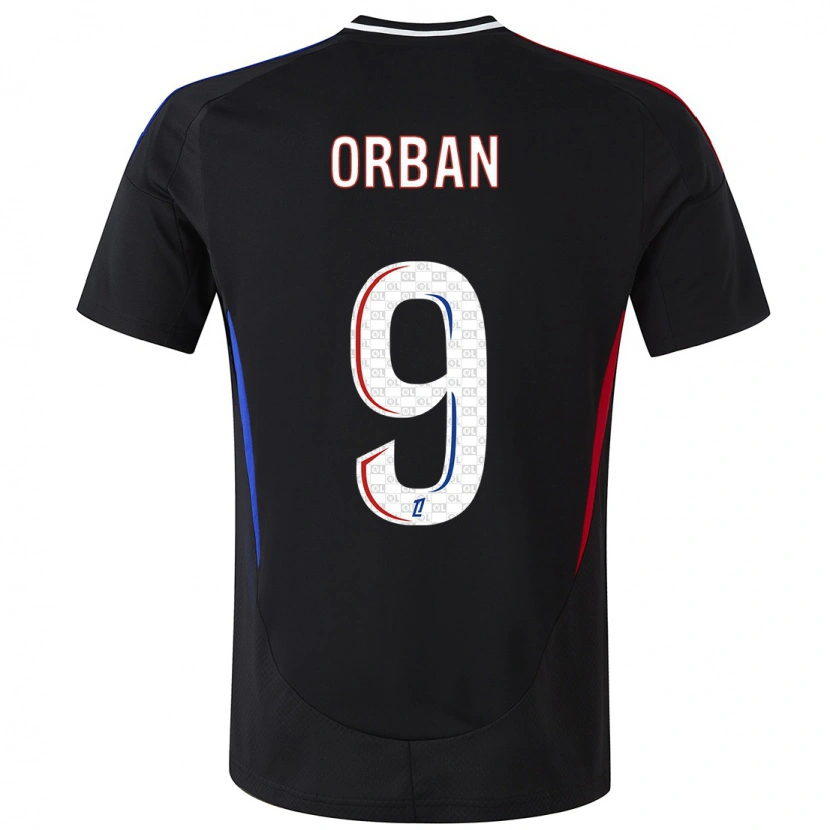 Danxen Kid Gift Orban #9 Black Away Jersey 2024/25 T-Shirt