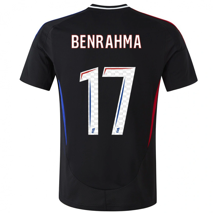 Danxen Kid Saïd Benrahma #17 Black Away Jersey 2024/25 T-Shirt